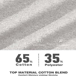 T-shirts pour hommes à motif uni, coupe classique, vêtements décontractés d'été, manches courtes, service OEM ODM, fabrication sur mesure, haute qualité - Product Image 6