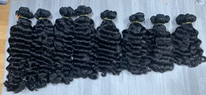 2024 Produit le plus vendu Perruque de cheveux vietnamiens crus birmans à boucles les plus chaudes Cuticules alignées Cheveux humains Vague naturelle Vente en gros Usine - Product Image 6