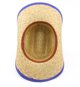 Sombrero de Paja Profesional para Paisajismo, Ala Ancha con Solapa para el Cuello, Protección Solar para Trabajadores de la Construcción, Agricultores y Actividades al Aire Libre - Product Image 5