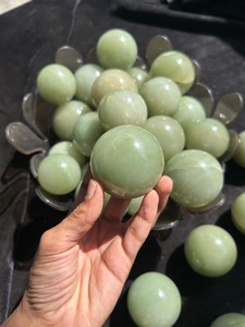 Esfera de Cristal de Aventurina Verde de Alta Calidad, Pulida, Piedra Preciosa Natural, Marca Rais Agate, Tendencia de Moda, Reiki, Sanación, Feng Shui - Product Image 2