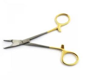 Vente en gros de porte-aiguilles en carbure lisse TC de 15 cm, qualité allemande supérieure, poignée dorée, fabriqué par un fabricant pakistanais - Product Image 6