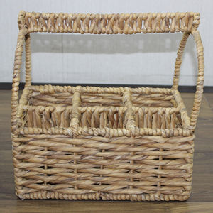 Cestas de jacinto de agua de algas marinas de Vietnam ecológicas, almacenamiento de vino hecho a mano para el hogar y la Oficina - Product Image 3