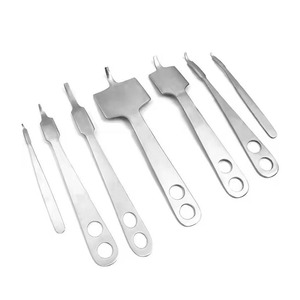 Juego de Retractores Hohmann de Uso Profesional, Elevadores de Hueso, Instrumentos Quirúrgicos Ortopédicos de Acero, Manual, Java Surgical - Product Image 3