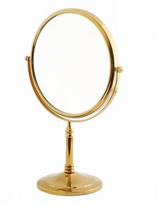 Tabletop Shaving & <b>Makeup</b> <b>Vanity</b> Mirror | Decorative Dressing Mirror for Bedroom Bathroom Home Office & Beauty Grooming - Product Image 4