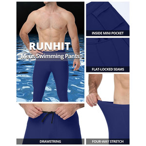Ultimate Comfort Look Legging <b>For</b> Men's Breathable Stretch <b>Material</b> Daily Gym Practice Training Usage Summer Yoga Tights - Product Image 4