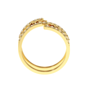 Ajretail 0.41ct Happily Ever After Engagement <b>Ring</b>-14K Gold GIA Certified HI Color VS-SI Clarity - Product Image 5