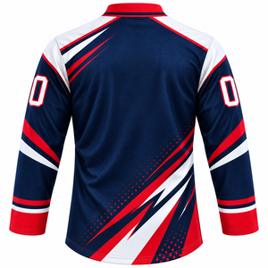 Venta al por mayor de camisetas de hockey sobre hielo de alta calidad con logo personalizado para equipos de hockey sobre hielo para hombres al mejor precio OEM económico. - Product Image 6