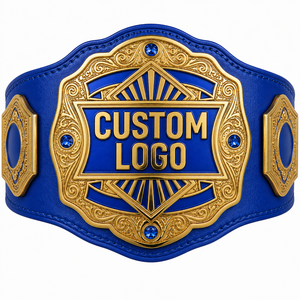 Ceinture de champion personnalisée en métal de qualité supérieure, trophée sportif personnalisé pour la lutte, le judo, le karaté, le taekwondo, le grappling, les tournois - Product Image 1