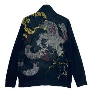 Chaqueta Sukajan de moda moderna para hombre, cómoda, ligera, de tela satinada con un elegante diseño bordado. - Product Image 2