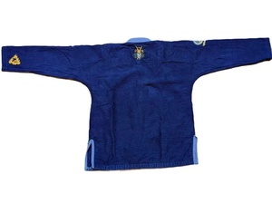 Para Lotes # Uniforme de Jiu Jitsu Azul Marino 33 7th Son VI GI, 450 Gsm, Tejido de Algodón Perlado, Traje Profesional de Jiu Jitsu - Product Image 2