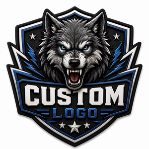 OEM Custom PVC Rubber Bear Logo <b>Patch</b> | 2D 3D Soft PVC Velcro <b>Patch</b> | Custom Sports Gaming Team Badge | <b>Morale</b> <b>Patch</b> - Product Image 1