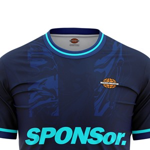 เสื้อกีฬาชายสั่งทำ MADE4MATCH แบบสั้น พิมพ์ลายแบบ Sublimation ขายส่ง โพลีเอสเตอร์ 100% แห้งเร็ว ยืดหยุ่น ระบายอากาศได้ดี พร้อมสกรีนชื่อทีม - Product Image 3