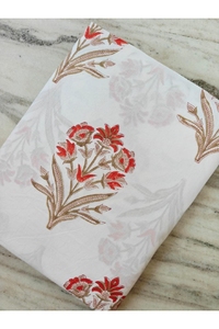Tela de algodón suave con estampado floral personalizado, ecológica y reutilizable, estampada a mano, proveedor de pedidos al por mayor. - Product Image 2