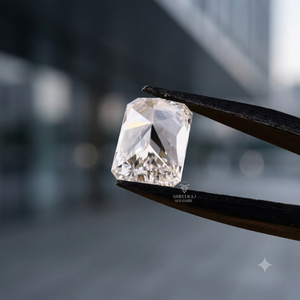 Diamante Cultivado en Laboratorio con Corte Radiante Tipo II, 0.60ct 0.80ct 1.0ct 2.0ct, DEF VVS2, Certificado IGI, Piedra Suelta SHREERAJ SOLITAIRE, Personalizado - Product Image 5