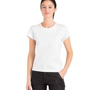 Vente en gros, conception personnalisée, T-Shirts imprimés de couleur unie sur le côté de la poitrine, Logo personnalisé, t-shirt respirant, coupe régulière - Product Image 1