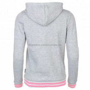 Sudadera con capucha de algodón de rizo francés GSM 400 de gran tamaño para mujer Sudadera con cremallera de alta calidad con decoración de lentejuelas y logotipo frontal - Product Image 4