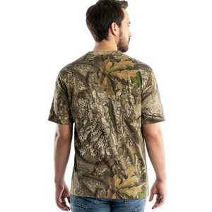 Camiseta de Hombre Personalizada con Estampado, de Seda/Algodón, Cuello Redondo Holgado, Manga Corta, para Caza y Actividades al Aire Libre |   Secado Rápido, Corte Regular, 240 gramos - Product Image 6