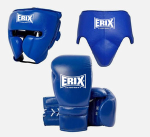 Ensemble de sparring professionnel haut de gamme, cuir véritable de haute qualité, logo personnalisé, marque personnalisée, équipement de boxe de protection - Product Image 4