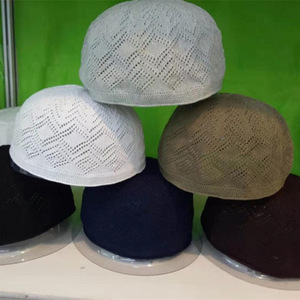 Gorro de Punto de Algodón para Hombre, Uso Diario, Gorro de Oración Musulmán, Kufi Islámico, Venta al Por Mayor de Fábrica - Product Image 5