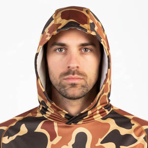 High Quality Sleeve Sun Protection Shirts Quick Dry Fishing Polyester Custom Sublimation Blank Hoodies - Product Image 3