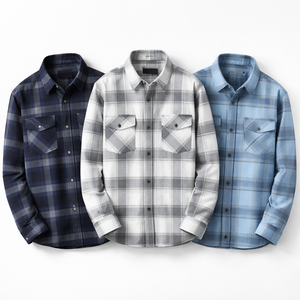 Wholesale Christmas Flannel <b>Shirts</b> for <b>Men</b> - Custom Designs from Factory Direct Supplier - Product Image 5