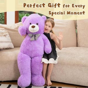 Orsacchiotto Gigante 4 Piedi 47 Pollici, Peluche Classico Viola, Regalo di Compleanno per Fidanzata o Fidanzato - Product Image 3