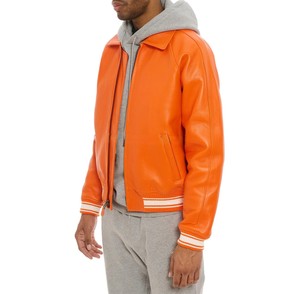 Veste universitaire en cuir pour homme à prix raisonnable, dernière mode, haute qualité, anti-plis, avec le meilleur design - Product Image 5