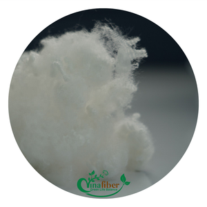 Vinafiber 3D SD Blanc Solide Fibres Sèches Premium Recyclable Ignifuge Polyester Fibre Agrafe Aiguille Poinçon Tissu Non Tissé - Product Image 2