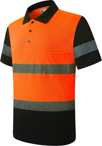 Best Selling Hi Vis Safety <b>Polo</b> Shirt Fluorescent Industrial Safety Clothing Factory - Product Image 2