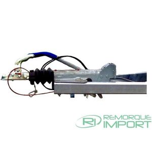 Rimorchio pianale con sponde in rete - Product Image 2