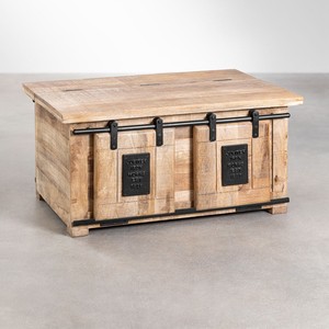 Table basse en bois de manguier Vandana Amber Essence - Product Image 1