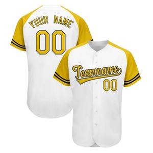 Maillot de baseball personnalisé pour homme, manches courtes, col de baseball, imprimé par sublimation, nom et numéro personnalisés, polyester respirant, tout inclus - Product Image 5