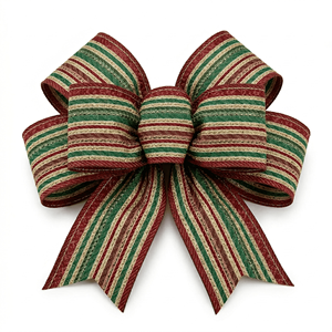 ริบบิ้นลายชาติพันธุ์ขนาด 50 มม. จากนีลกามาล อินดัสทรีส์ พร้อมด้วยด้ายเมทัลลิกสีแดงเขียว สำหรับงานเสื้อผ้า งานฝีมือ และงานตกแต่ง - Product Image 1