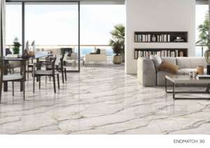 Azulejos de Porcelana Pulida de Alto Brillo de 60x120cm, 600x1200mm, 24x48 Pulgadas, Azulejos de Lujo para Pisos de Apartamentos Modernos e Interiores - Product Image 4