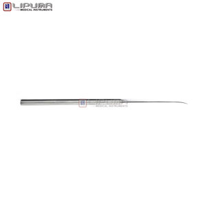 Instrumentos Quirúrgicos de Otología de Acero Inoxidable: Aguja Curva S Dull de Precisión para Microcirugía ENT, Marca House Rosen - Product Image 5