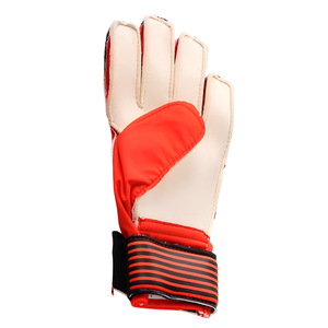 BLACK RACING GEAR ถุงมือผู้รักษาประตูฟุตบอล วัสดุ PU สายรัดข้อมือแบบปรับได้ ตะขอเกี่ยวแบบห่วง ปิดด้วยแถบตีนตุ๊กแก สำหรับทุกเพศ ถุงมือฝึกซ้อมที่ทนทาน - Product Image 1