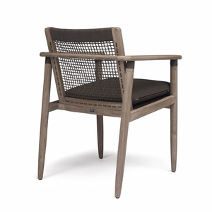 เก้าอี้ทานข้าวไม้สักอินโดนีเซียสมัยใหม่ เฟอร์นิเจอร์ไม้เนื้อแข็ง สำหรับร้านอาหาร คาเฟ่ โรงแรม บ้าน ผู้ผลิต ผู้จัดจำหน่าย - Product Image 3