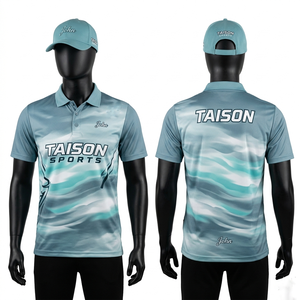 Camiseta de Snooker para Hombre, 180 GSM, Tela de Poliéster Transpirable, Diseño de Paneles en Verde Lima y Negro, Sublimación, Logotipo Personalizado, Polo - Product Image 4