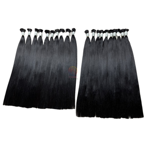 Paquetes de cabello vietnamita crudo de lujo y cierre 50 pulgadas Super doble dibujado cabello vietnamita crudo 50 pulgadas - Product Image 5