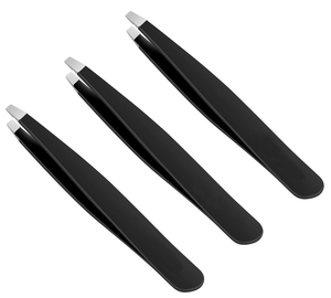 Pince à épiler à pointe fine plaquée or, outil de maquillage de luxe durable - Product Image 6