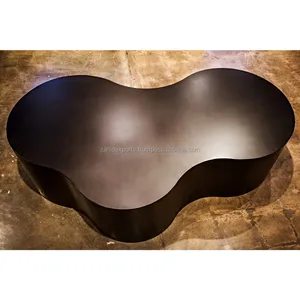 Artisan Made Stainless Steel Coffee <b>Table</b> with Storage Modern Design Handmade Designer Export Furniture From Zahid Exports - Product Image 1