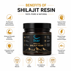 Résine de Shilajit de l'Himalaya Certifiée 50g, Extrait Herbal de Qualité Alimentaire, Résine de Shilajit Qualité Export Riche en Minéraux, Fournisseur en Gros - Product Image 3