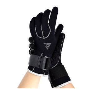 Waterproof Polyester Stretchy Fabric,Non Slip Silicone Palms Winter <b>Work</b> <b>Gloves</b> Unisex Spandex For <b>Thermal</b> Ski Snowboarding - Product Image 2