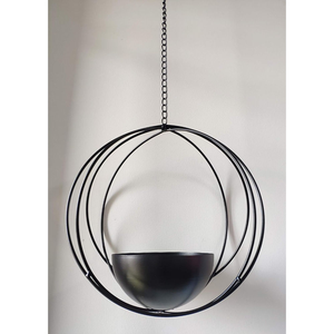 Decoración de jardín de diseño sencillo, macetas colgantes de metal, decoración premium de estilo rústico al precio más bajo. - Product Image 4