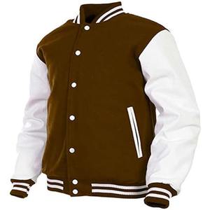 Chaqueta Varsity de Invierno con Botones para Hombre, Chaqueta de Béisbol con Logotipo y Nombre de Equipo Personalizado - Product Image 4