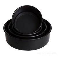 Moules à gâteau ronds en alliage d'aluminium de 6 pouces pour cheesecake, quiche, pâtisserie maison, moule à gâteau facile à démouler