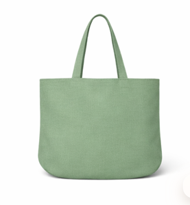 <b>Canvas</b> Tote Bags With Custom Printed Logo Plain <b>Round</b> botton Blanks Green Cotton Bag <b>Canvas</b> Shopping bag Reusable - Product Image 3
