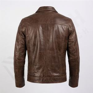 Veste de moto en cuir véritable pour homme de qualité supérieure, nouvelle arrivée, vestes de moto d'hiver, protections amovibles, personnalisables - Product Image 2