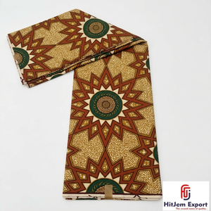 Wholesale African Wax Print and Ankara 100% Cotton Fabric for Fashion Clothing Dresses Skirts Shirts Quilting Sewing Craft - Product Image 3