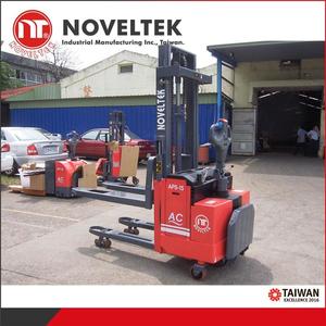 Transpaleta Eléctrica NOVELTEK APS-10 de 1 Tonelada, Apilador Hidráulico con Horquillas Ajustables de Acero Inoxidable, Ahorro de Energía, CE/ISO - Product Image 6